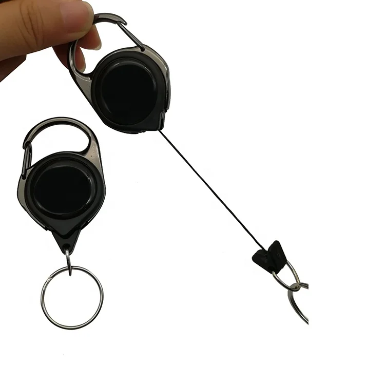 High Quality Custom Retractable Carabiner Pull Reel