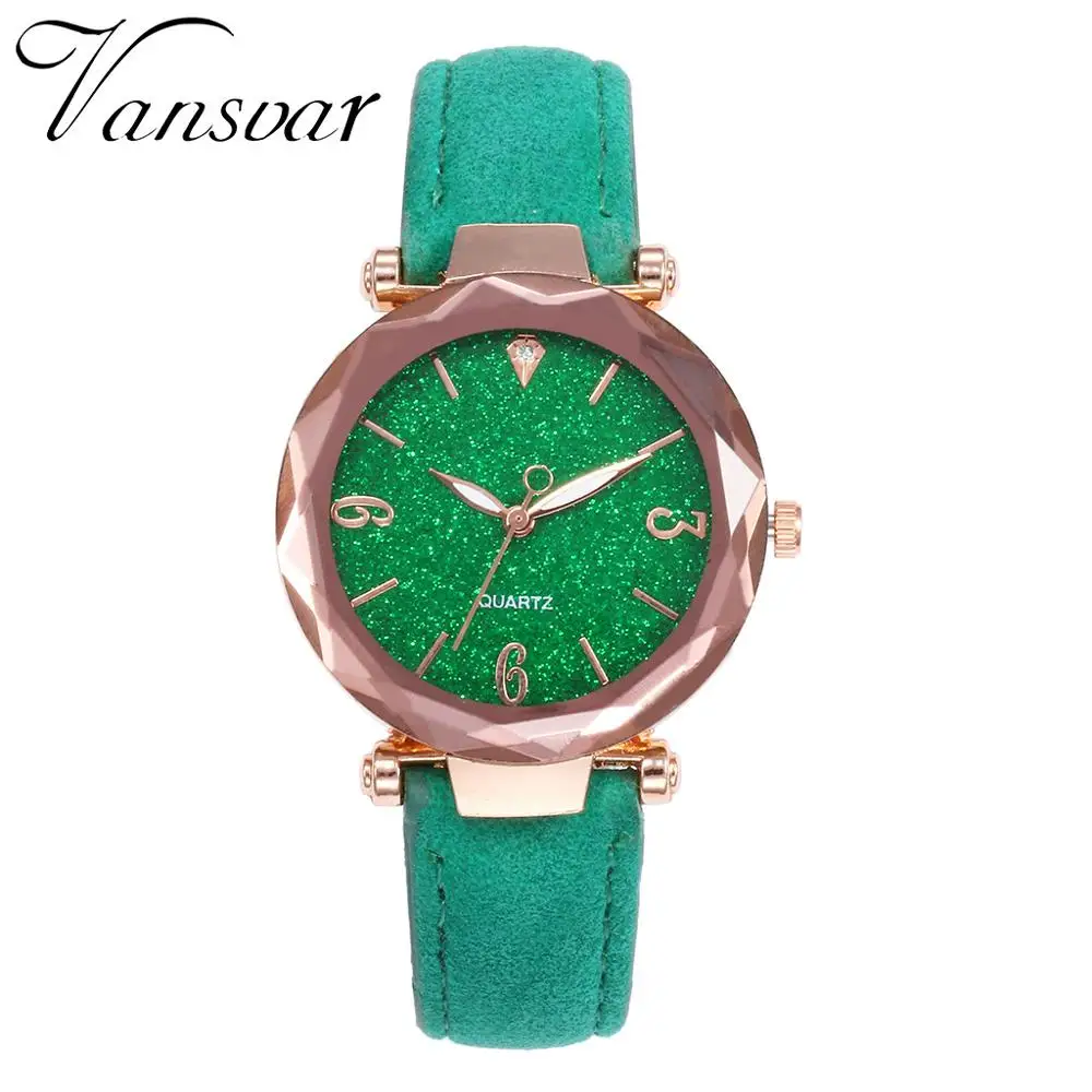  Новинка 2019 женская мода кожаный ремешок кварцевые наручные элегантные женские часы со стразами онлайн магазин JSW-0946