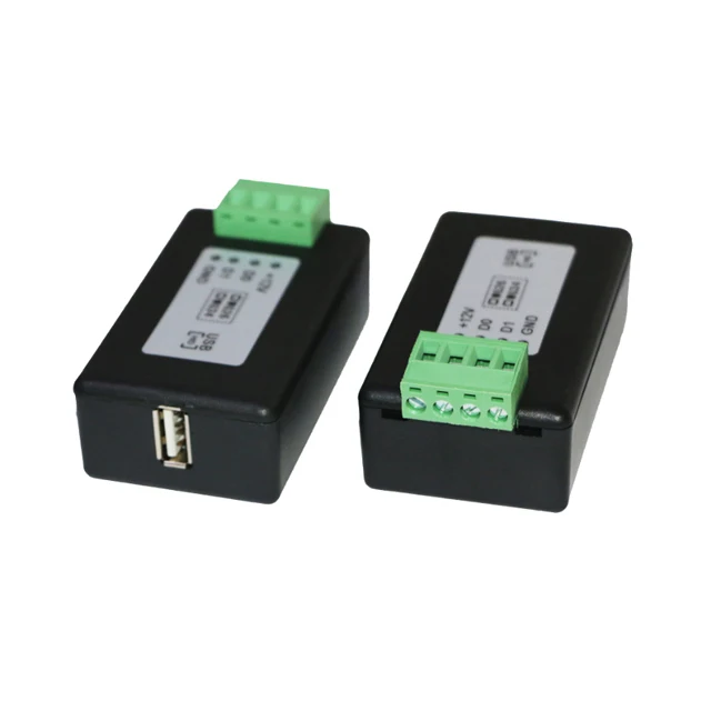 Standard Wiegand converter for USB human interface barcode scanner QR scanner direct to access control board for turnstile gate