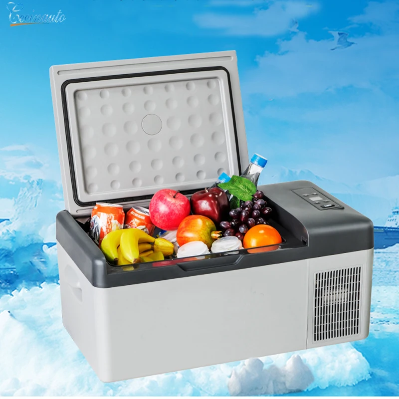 CeeinAuto 15L 20 L Capacity Good Cooler DC 12V Car Compressor Fridge car fridge drawer Home Use