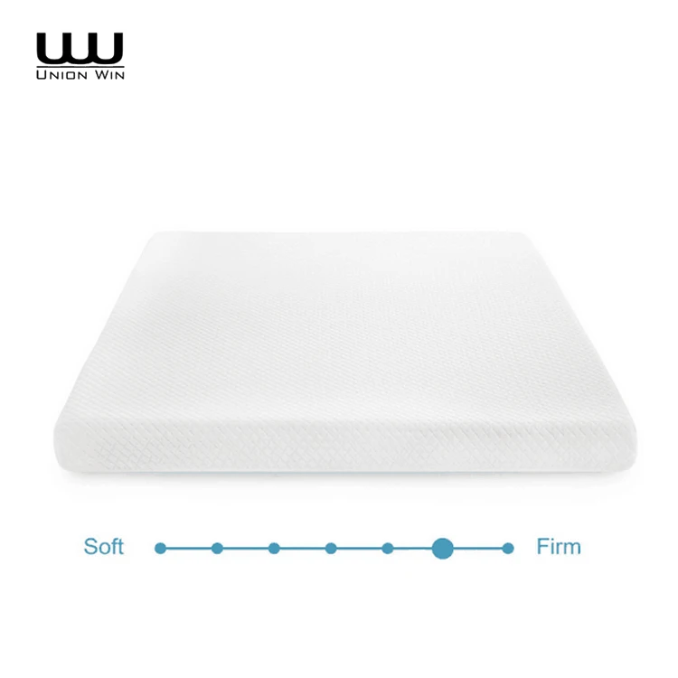 Union Win Firm Support 5 Inch CertiPUR-US Certified Gel Memory Foam Twin Mattress