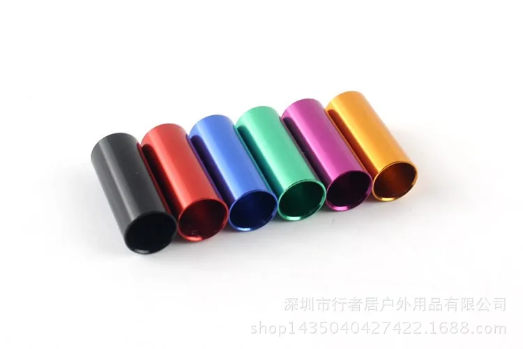 Смешанные baatc 100 шт./бутылка 4 мм переключатель из сплава MTB Дорожный велосипед тормозной кабель Крышка трос переключателя передач велосипедный трос переключатель передач наконечник