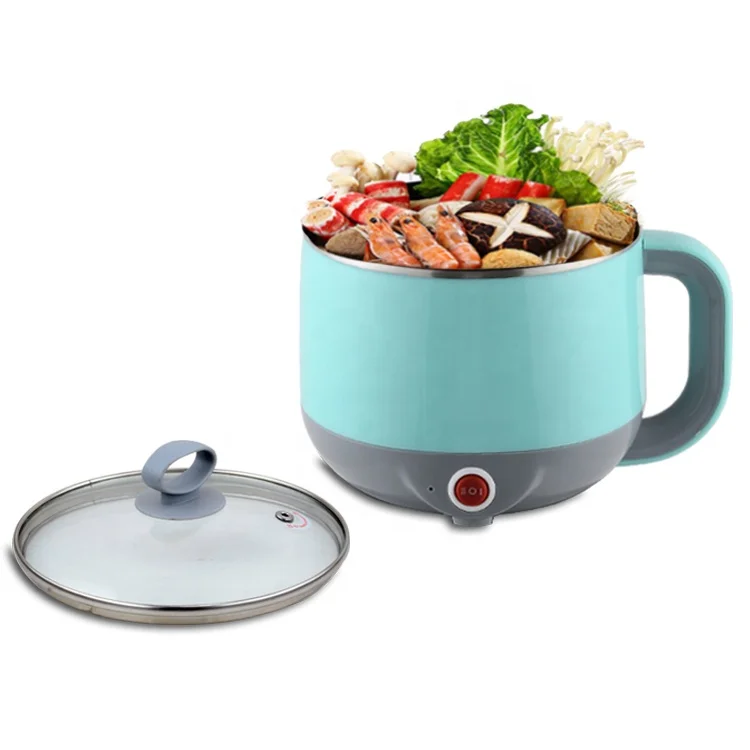 Small Kitchen Appliance 1.2L Multi Function Cooking Pot Electric cooker for Noodle Steam