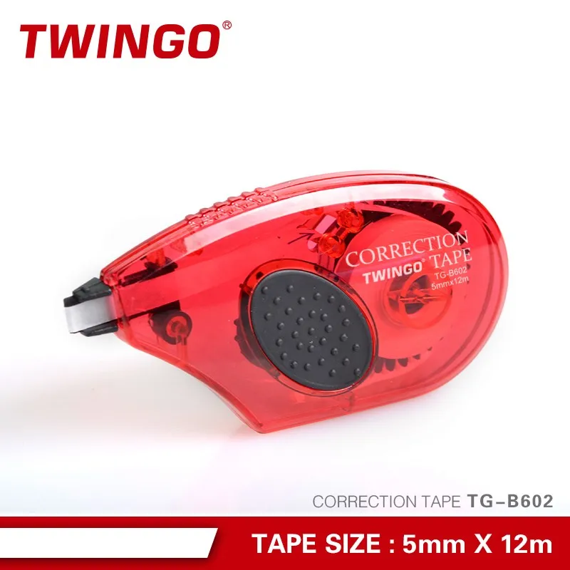 Cheap Stationery Tape Runner Student Plastic Correction Tape Yellow