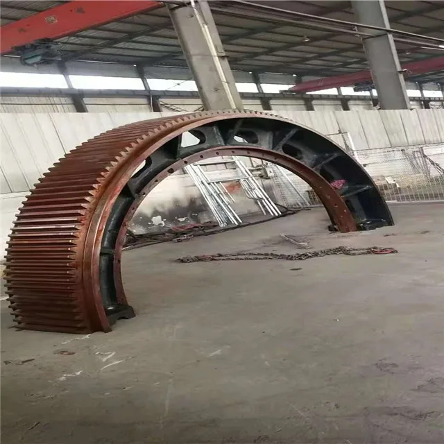 
Rotary kiln Ring Gear and ball mill Ring Gear 