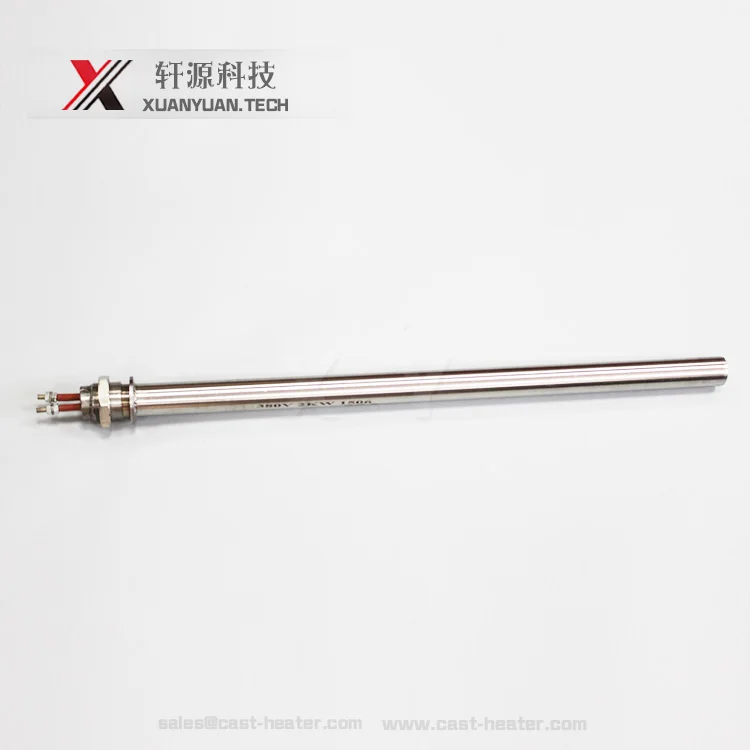 120v 80w screw flange single head cartridge heater