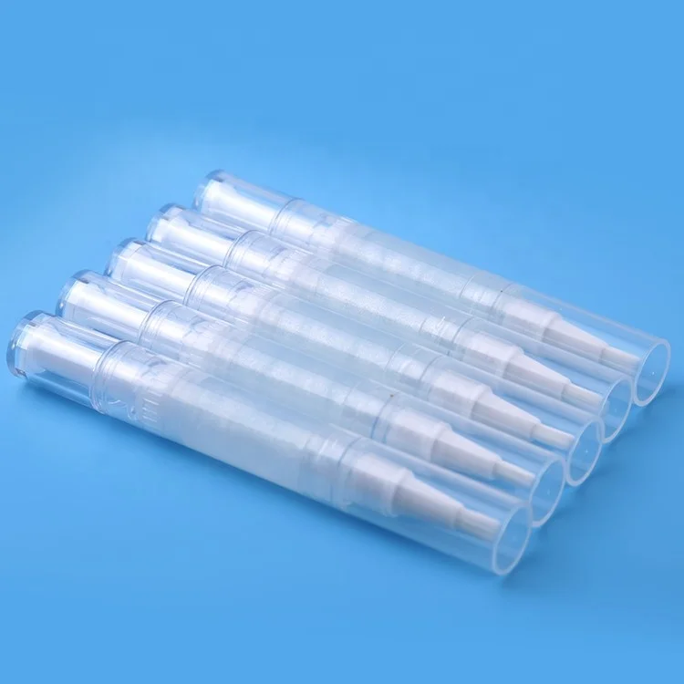 Pearl teeth whitening pen 4g clear, 6%HP whitening teeth plastic pen