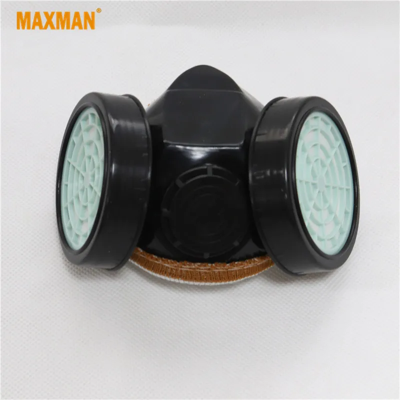 
Silicone Half Facepiece Gas Mask Reusable Respirator 