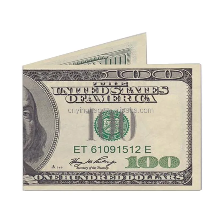 Slim Banknote tyvek paper wallet , fashion Banknote tyvek paper wallet