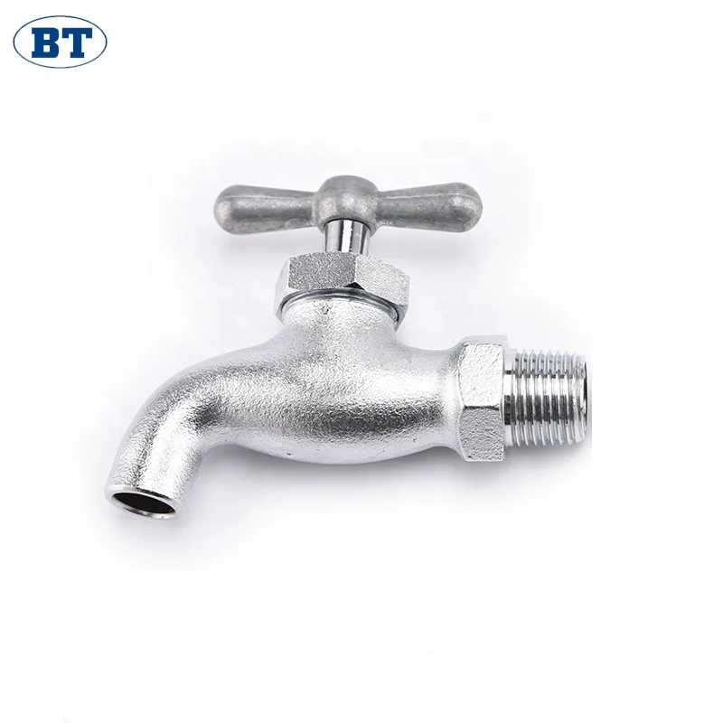 BOTE OEM BT2018 high quality cheap price 1/2 3/4 inch faucet brass bibcock water taps