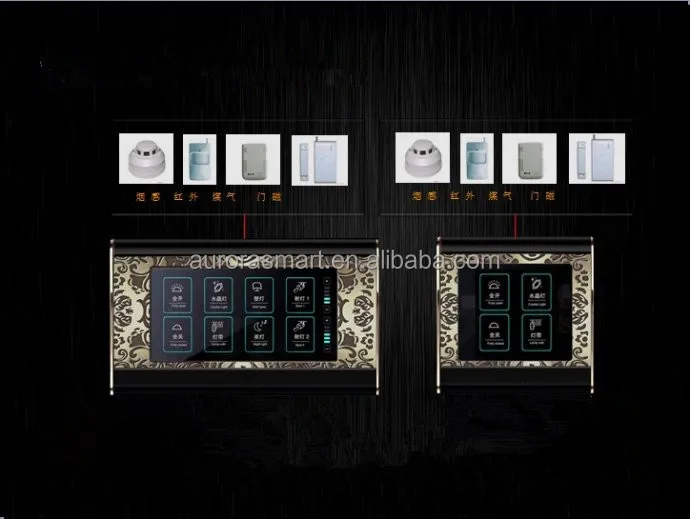 2016 новые продукты, беспроводная система автоматизации умного дома с сенсорным экраном