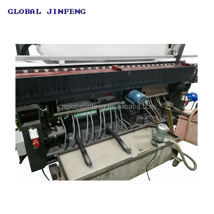 JFE-261SJ 9 Motors PLC glass mirror grinding and beveling machine