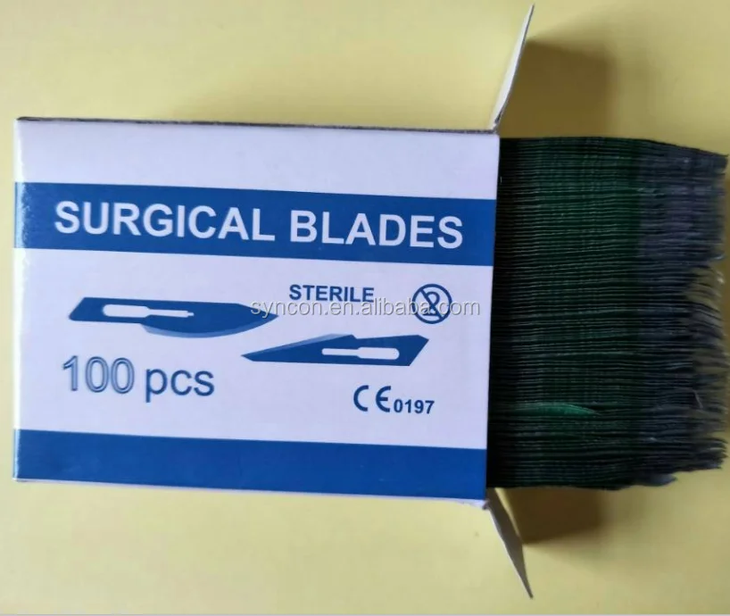 Syncon одноразовые стерилизовать хирургический скальпель лезвия