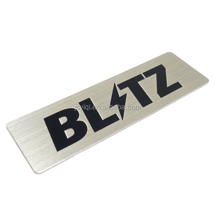 
Customized Printed Aluminum Nmeplate With Engraved Logo, Aluminum Metal Plates With 3M Adhesive 