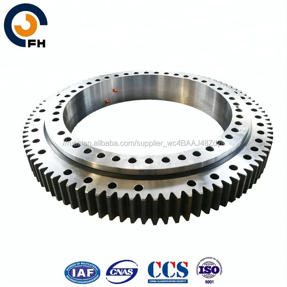 Высокая точность башенный кран частей поворотное кольцо подшипник поворотного стола