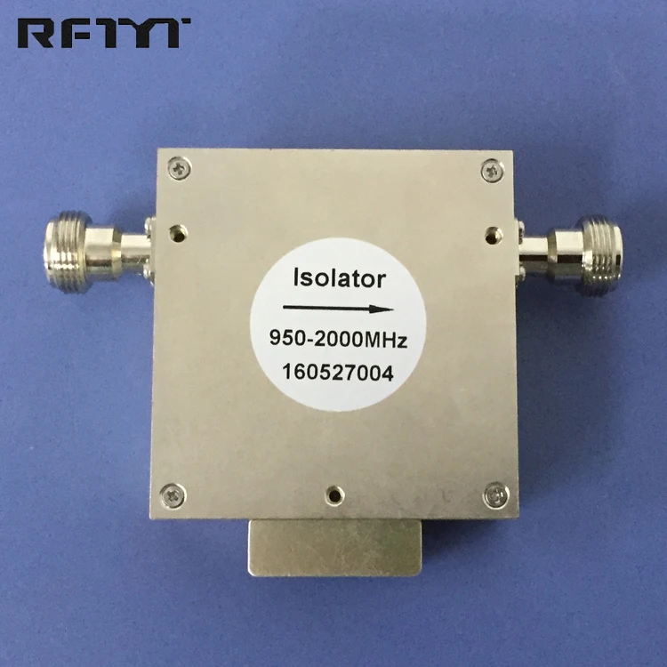 RFTYT TG6466E 0.95-2.0 GHz UHF SMA N TAB Connector RF Coaxial Isolator