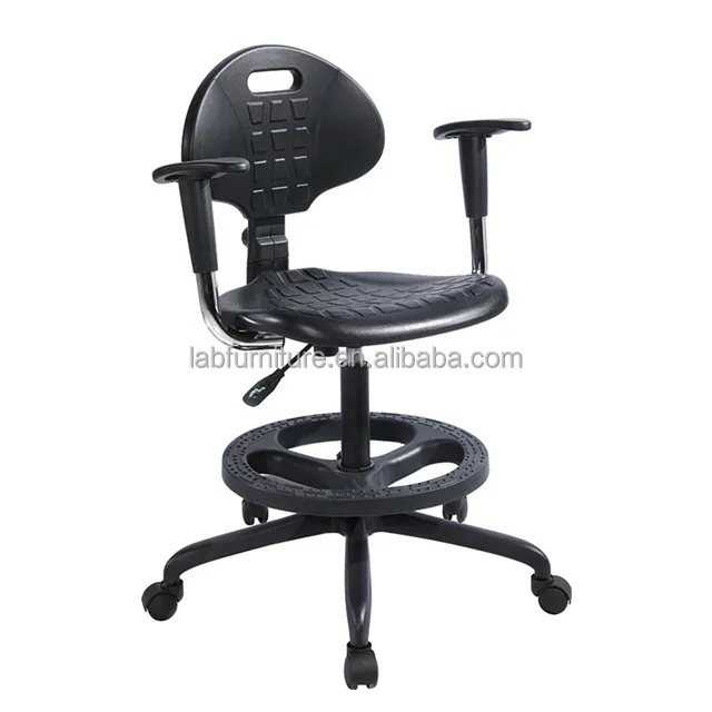lab bench stool chairs adjustable esd lab stools chair with armrest