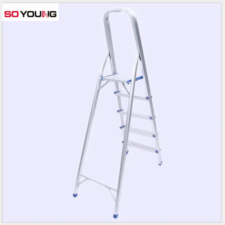 Portable Aluminium Folding 4 Step Household  Ladder