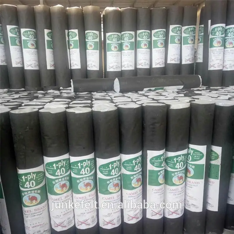 
Brand new asphalt saturated organic roofing felt made in China 