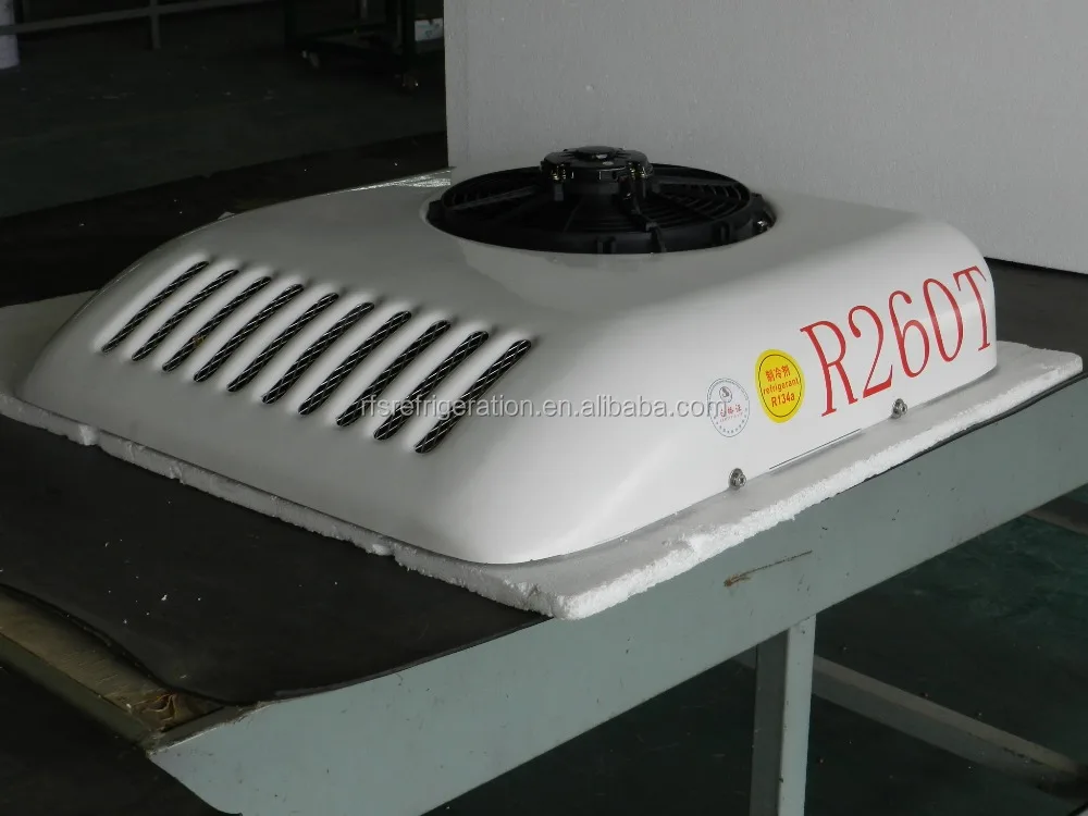 Model: R260T, rooftop mounted & engine driven van refrigeration unit for refrigerated vans