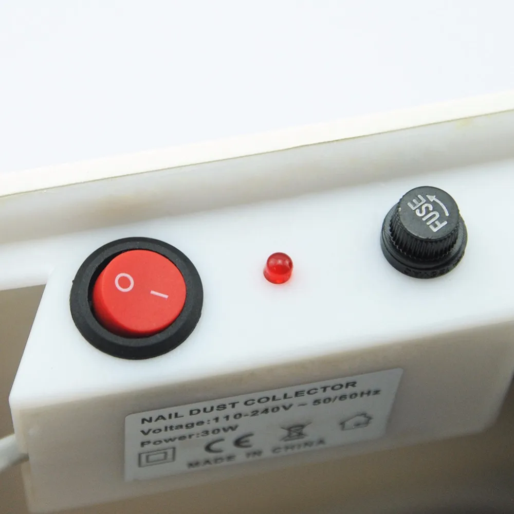 Electric Suction Nail Dust Collector for Nail Drill Nail Art File Beauty