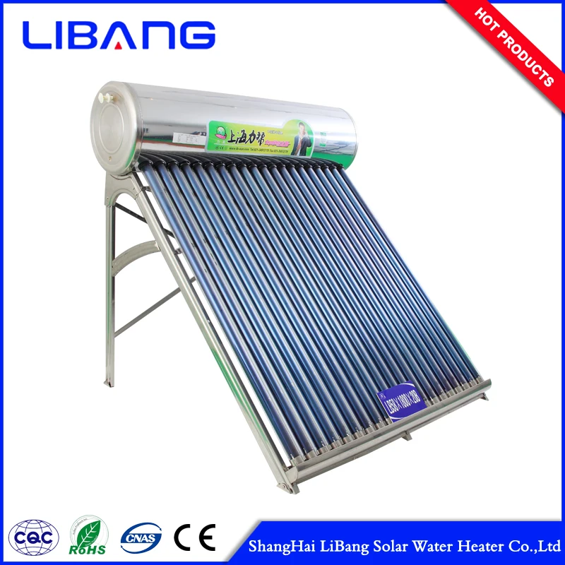 Shanghai Libang Solar Water Co Ltd Water Heater Active Split System Solar Collectors