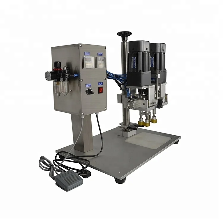 High efficient Semi-automatic Pneumatic Capping Machine,Hot sale Bottle Capping Machine,Easy To Operate Cap Screwing Machine