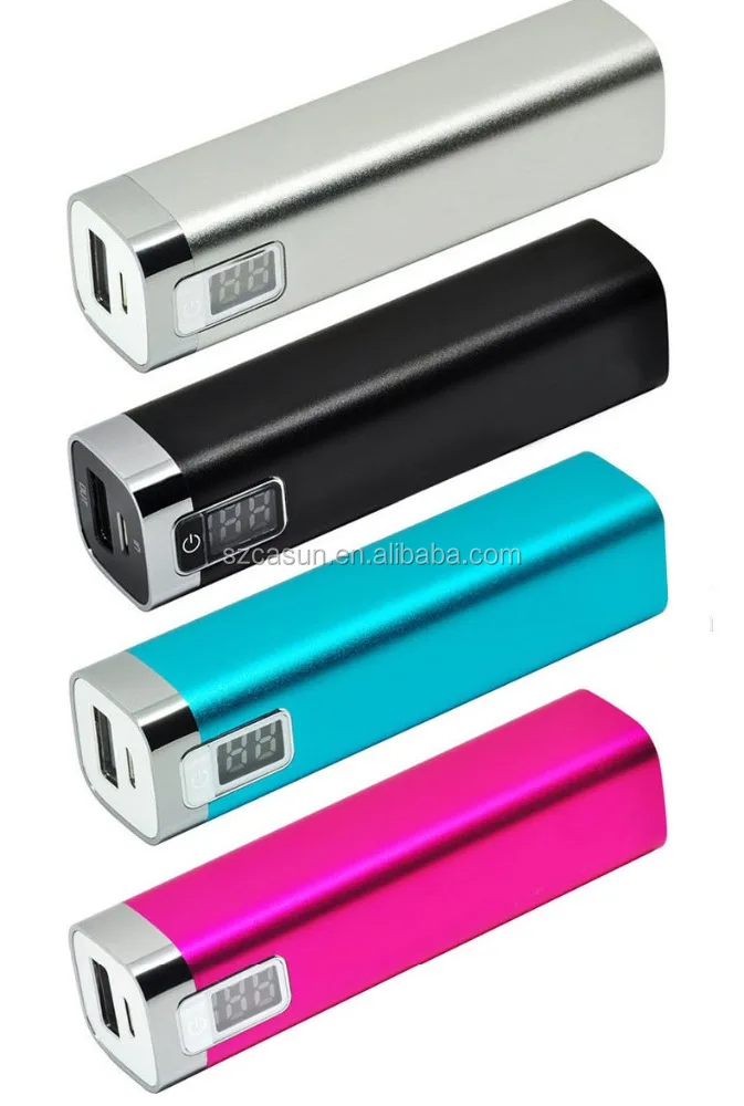 2600mAh Fashion Travel USB Super Start Mobile Phone Battery Charger