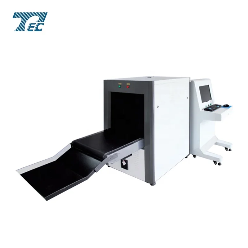 TEC-6550 X-ray baggage scanner used in airport & metro station
