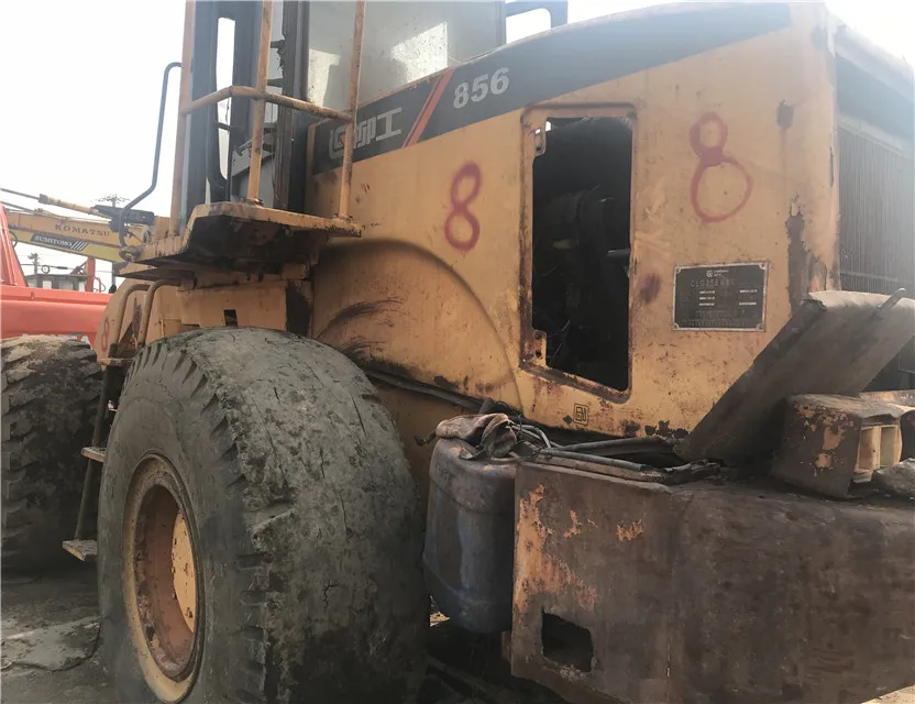 Liugong wheel loader 856  ,used chinese brand loader 856  966 with low price for sale