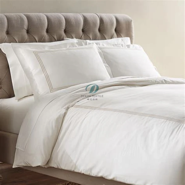Deeda factory luxury cotton hotel linen wholesale