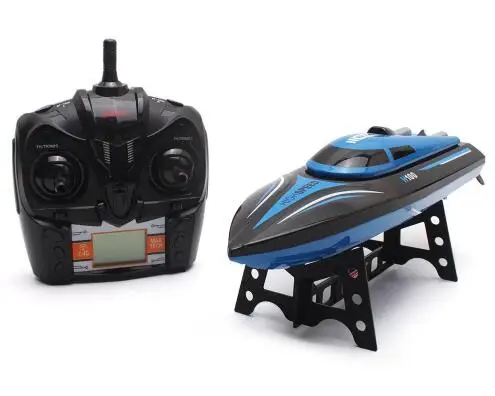 2.4G High Speed RC Remote Control Boat 4 CH Racing Speed Boat With LCD Display Toy Ship