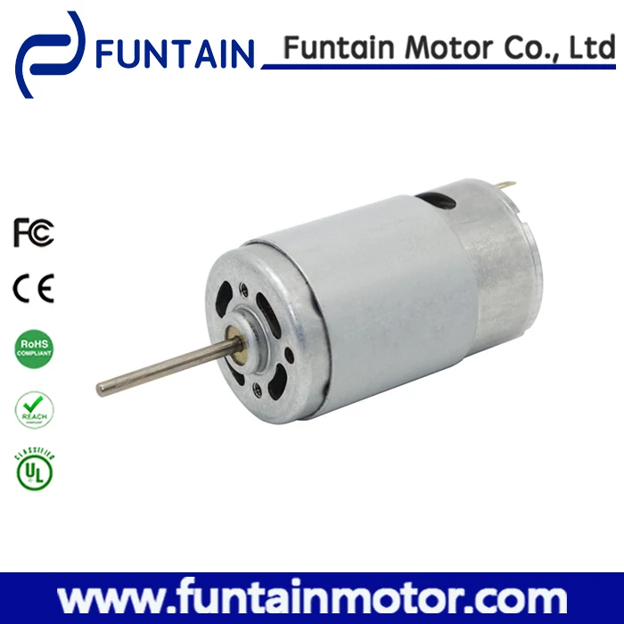 12-24V DC Wind Generator Motor, Funtain Motor RS-395