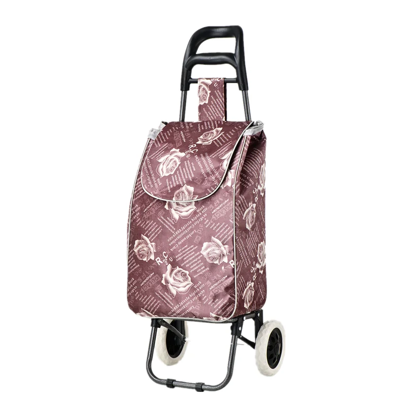 Bafuluo new item korea and europe style  foldable shopping bag market trolley for supermarket and outside