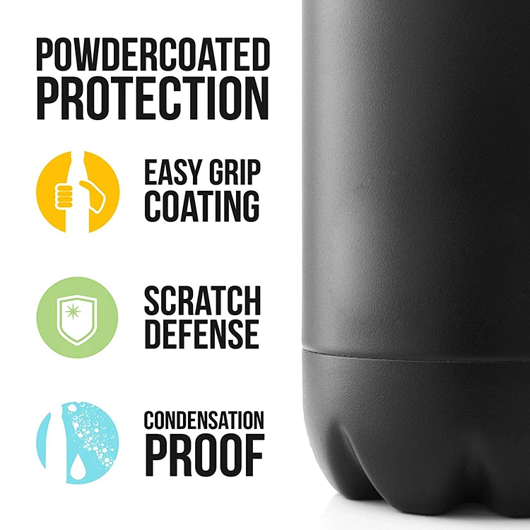 
Stainless Steel Vacuum Insulated Leak-Proof Double Walled Thermos Cola Shape Drinking Water Bottle 