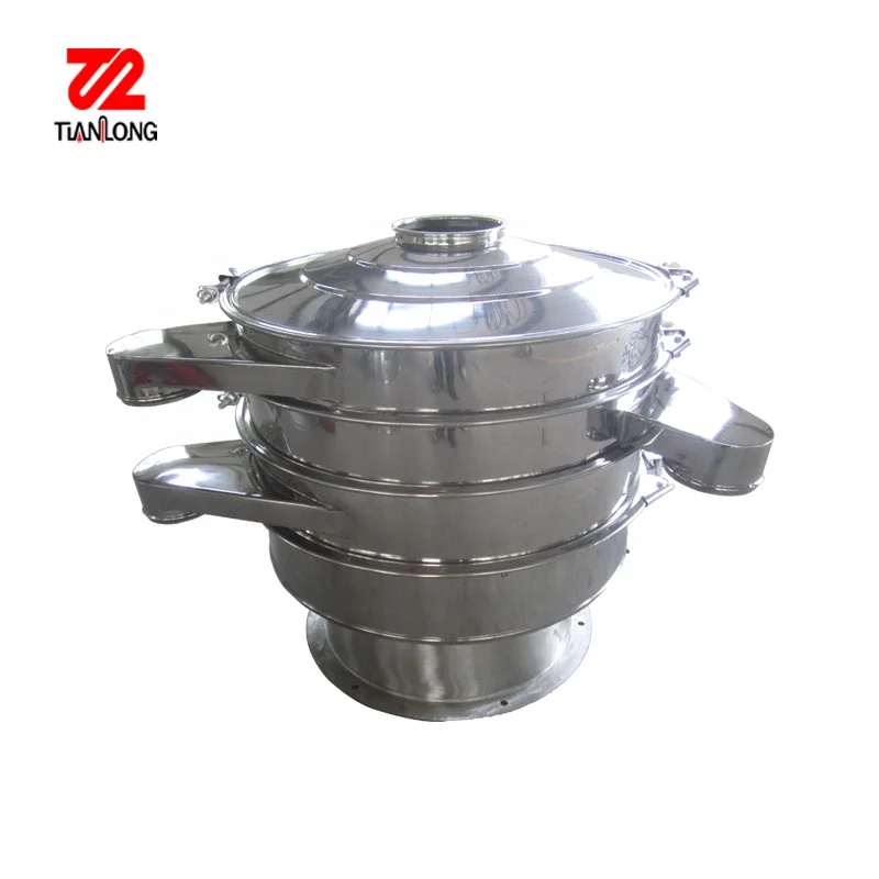 Sieving Zinc Dust Rotary Vibrating Sieve Machine