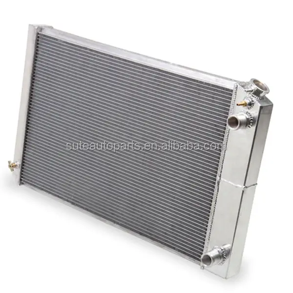 Dual Pass Aluminum Cooling Radiator For Chevrolet Chevy Pickup Truck 94-04 S10 95-05 Blazer LS Swap