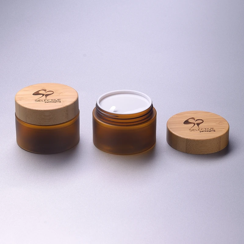 
150g/250g/500g frosted amber pet jar cosmetic packaging for cream 