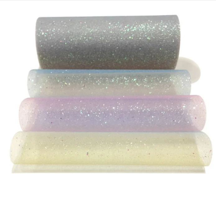 Радужное платье из органзы скрученный Тюль Свадебные украшения для вечеринок по случаю Дня Рождения Аксессуары ширина 15 см разной длины размера