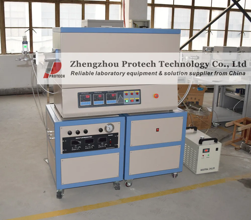 Машина для плазменного покрытия CVD/PECVD Трубчатая Печь цена