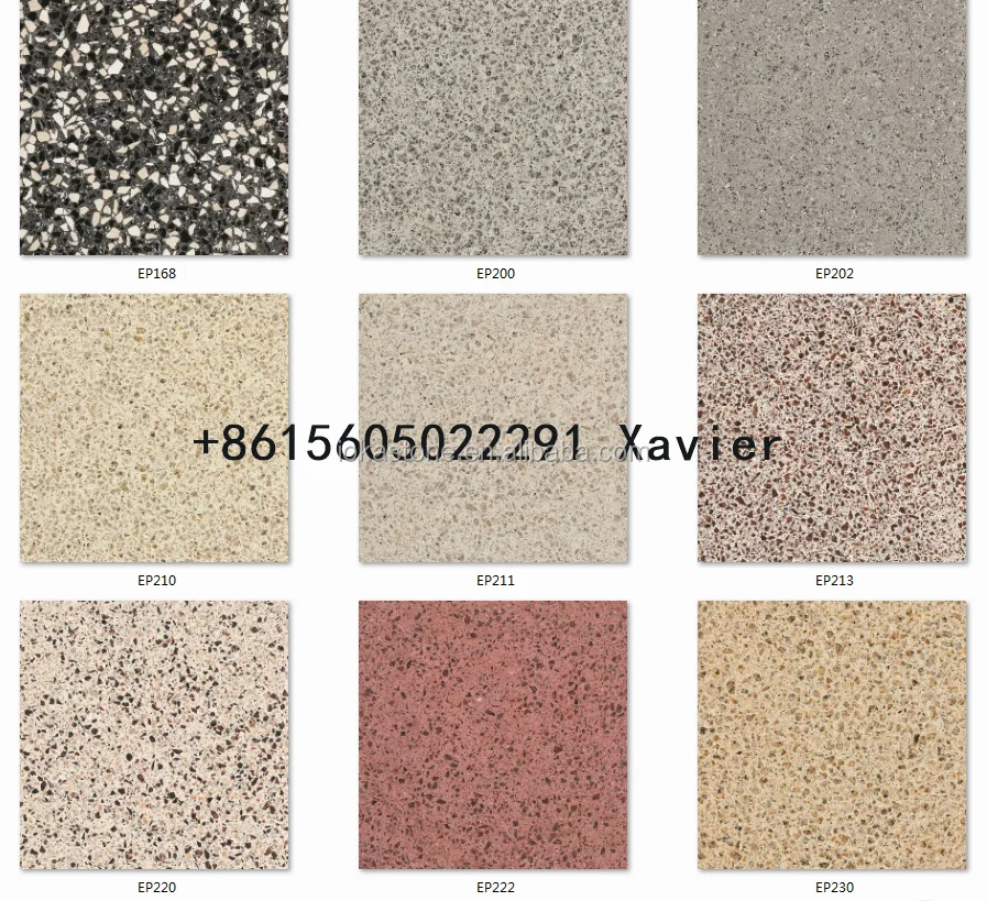 
China cheap terrazzo floor tiles with concrete paving stone 
