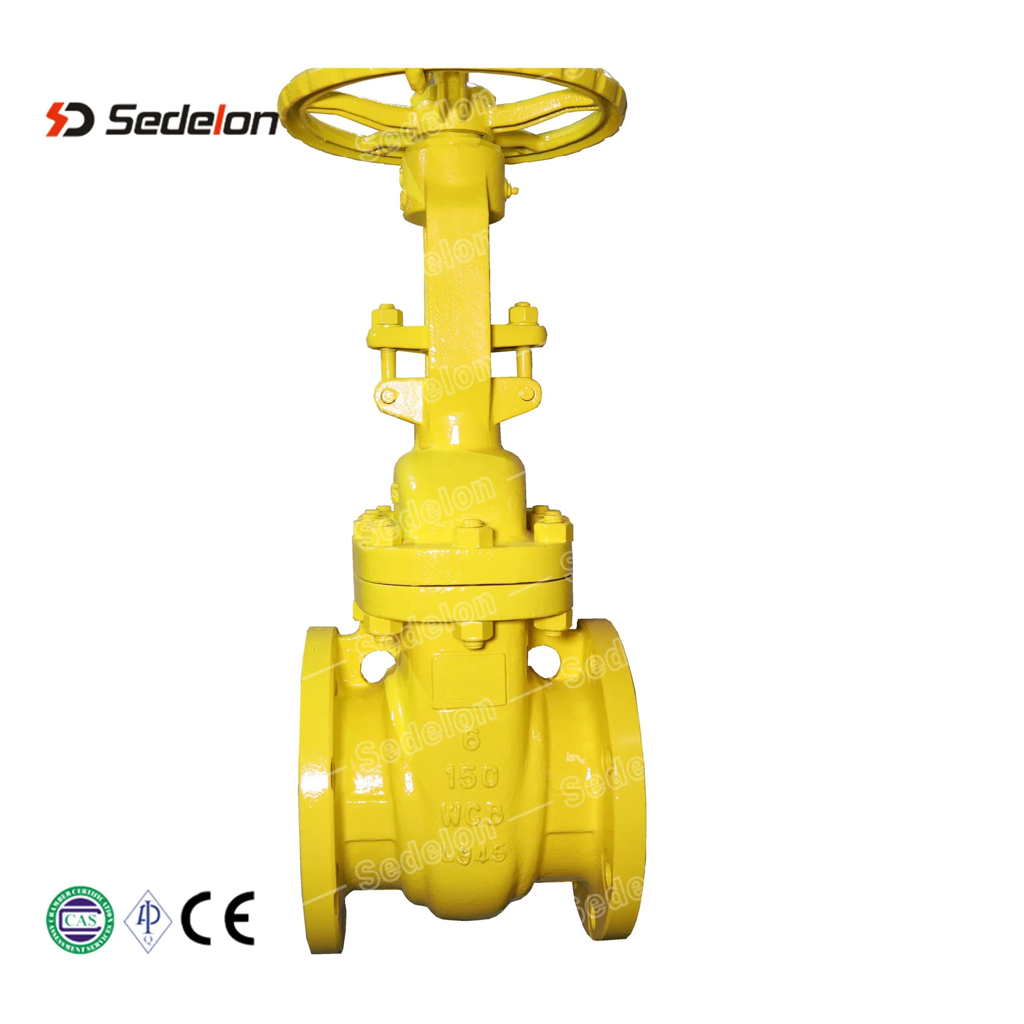 
ASTM A216 WCB Flanged Manual Operated Gate Valve 