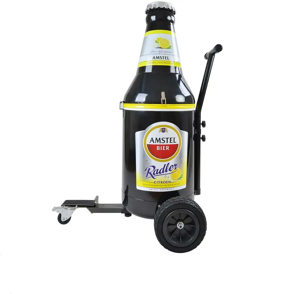 Party cooler-grill with wheels beer bottle coolers  bbq grills wine cooler portable beer ice bucket