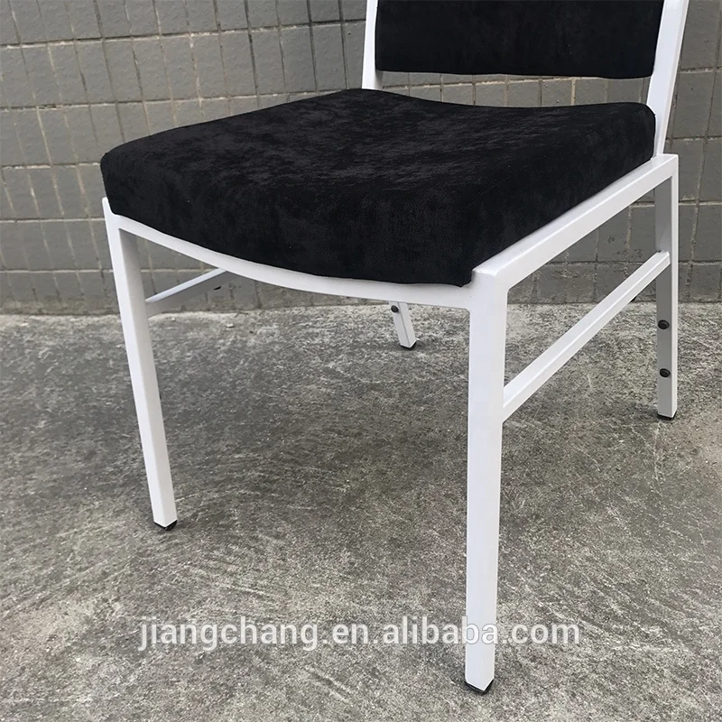 Stacking Black Fabric Banquet Chair For Meeting JC-B140