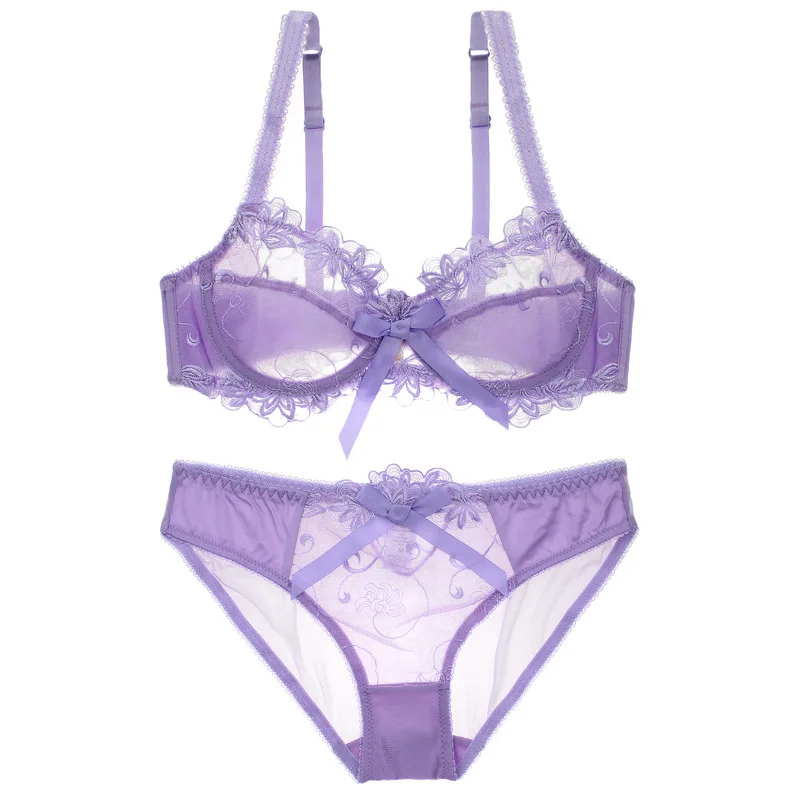 Hot Lace Bralette Mature Ladies Sexy Underwear And Bra Set New Design Lingerie