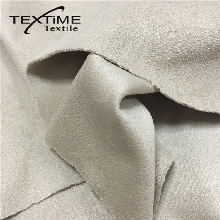 
Perfect 4 Way Stretch Weft Knitted Double Sided Brushed Suede Fabric 