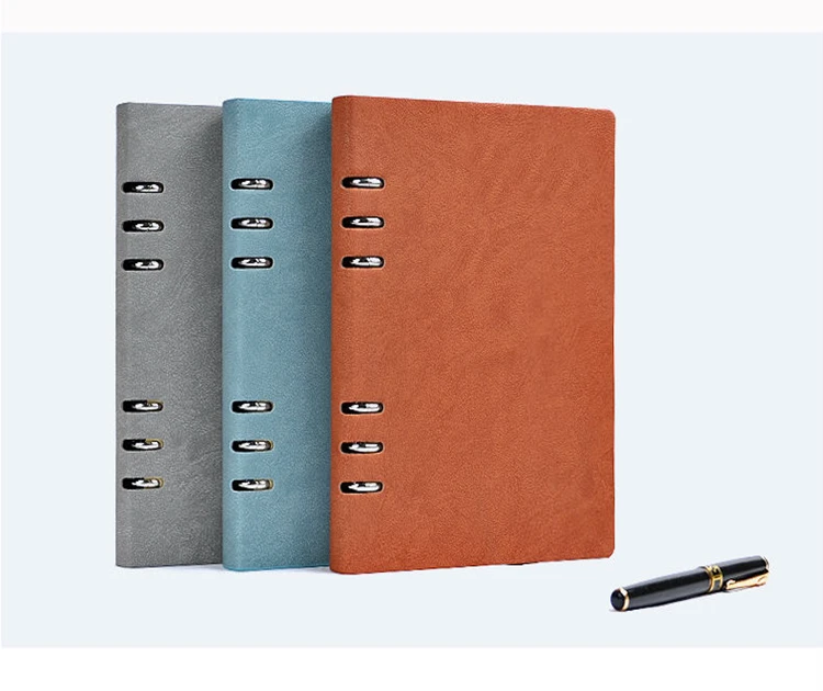 6 Rings bound book planners organizers notes pads