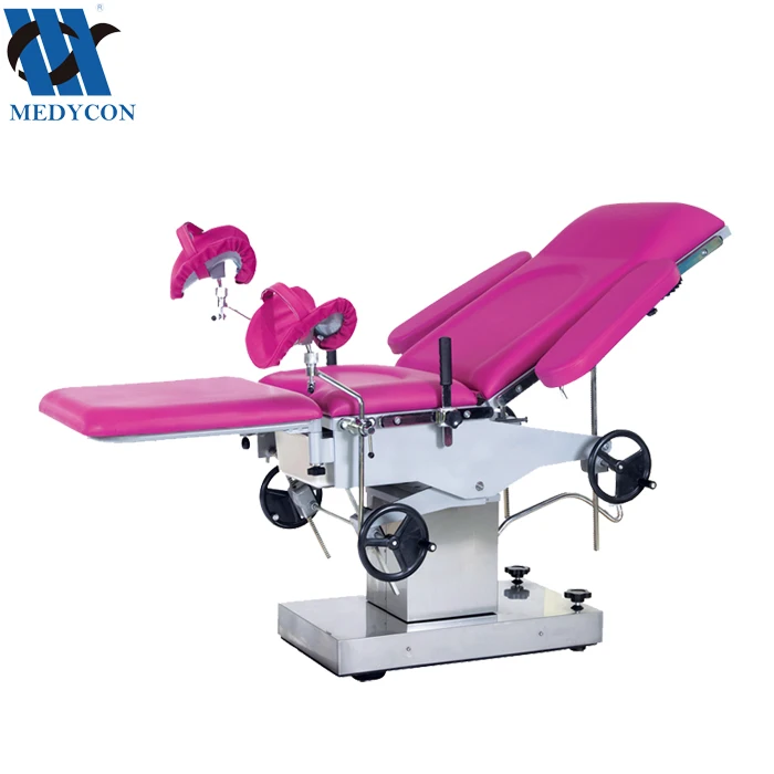 KL-2C Manual Medical Female Obstetric Gynecology Exam Table /Gynecology Operating Table