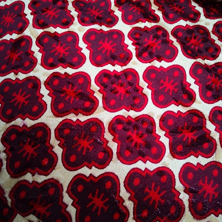 Заводская цена красная варп бархатная ткань для свадебного стула