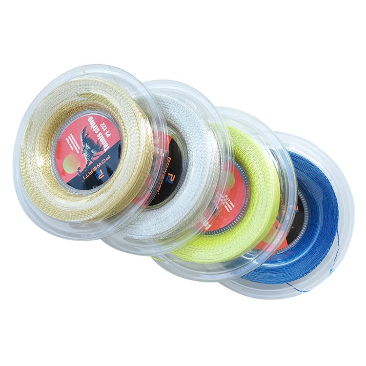 free shipping --Soft feeling tennis racket training string Threaded elastic tennis string